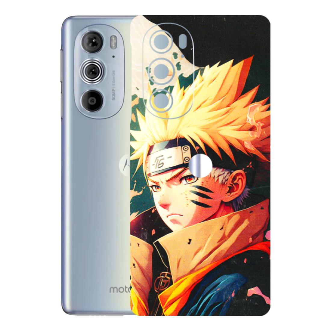 Motorola Phone Skins (All Models) - New Naruto - 3D Embossed Finish (L-148) Motorola Moto Edge 30 Pro 5G