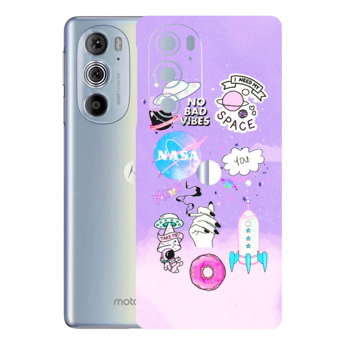 Motorola Phone Skins (All Models) - I Need My Nasa Skin - 3D Embossed Finish (L-149) Motorola Moto Edge 30 Pro 5G