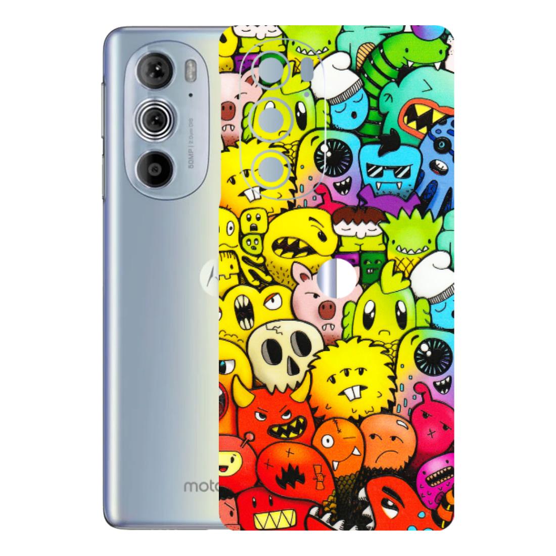 Motorola Phone Skins (All Models) - Angry Funkies - 3D Embossed Finish (L-169) Motorola Moto Edge 30 Pro 5G