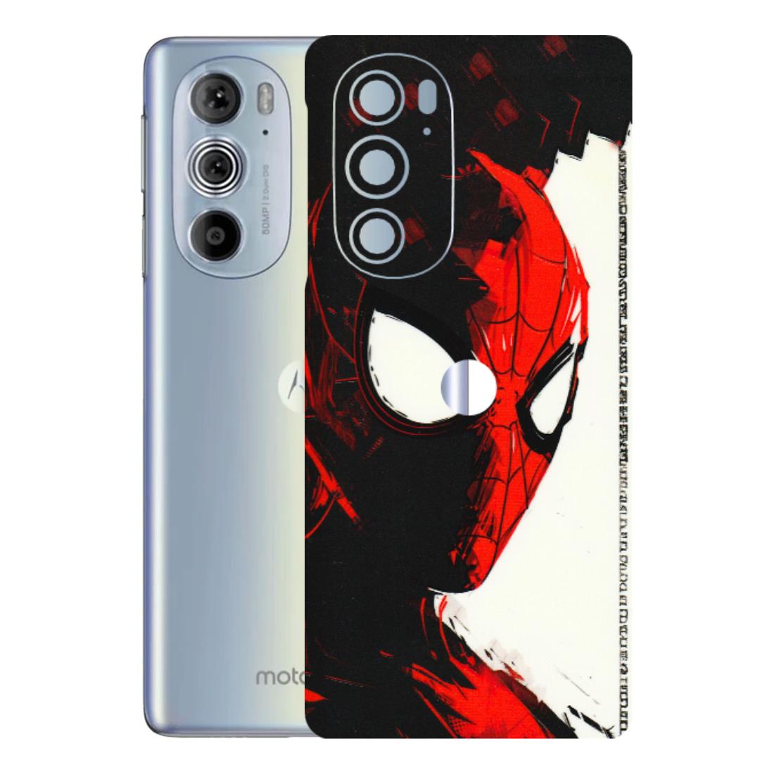 Motorola Phone Skins (All Models) - Spiderman Killer Face - 3D Embossed Finish (L-17) Motorola Moto Edge 30 Pro 5G