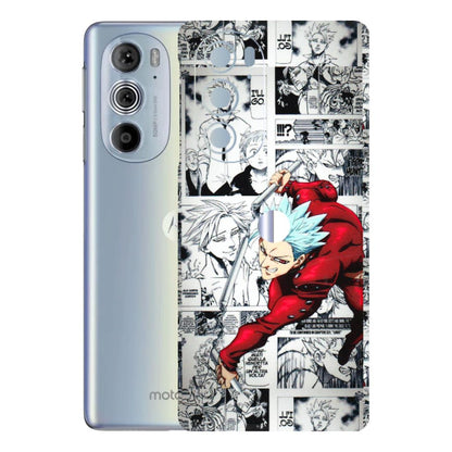 Motorola Phone Skins (All Models) - Anime Comic - 3D Embossed Finish (L-192) Motorola Moto Edge 30 Pro 5G