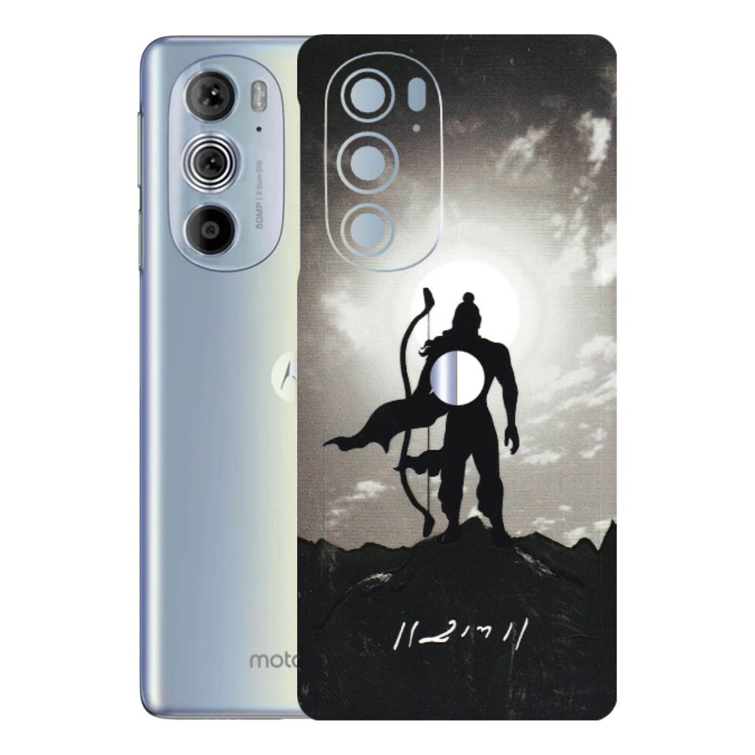 Motorola Phone Skins (All Models) - Jai Siya Ram - 3D Embossed Finish (L-200) Motorola Moto Edge 30 Pro 5G