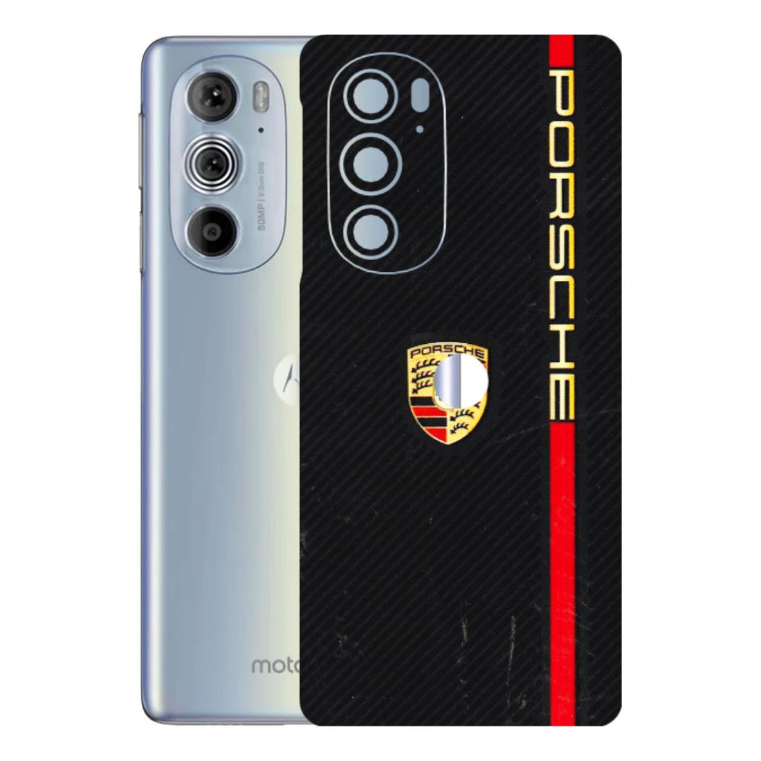 Motorola Phone Skins (All Models) - Premium Porsche - 3D Embossed Finish (L-225) Motorola Moto Edge 30 Pro 5G