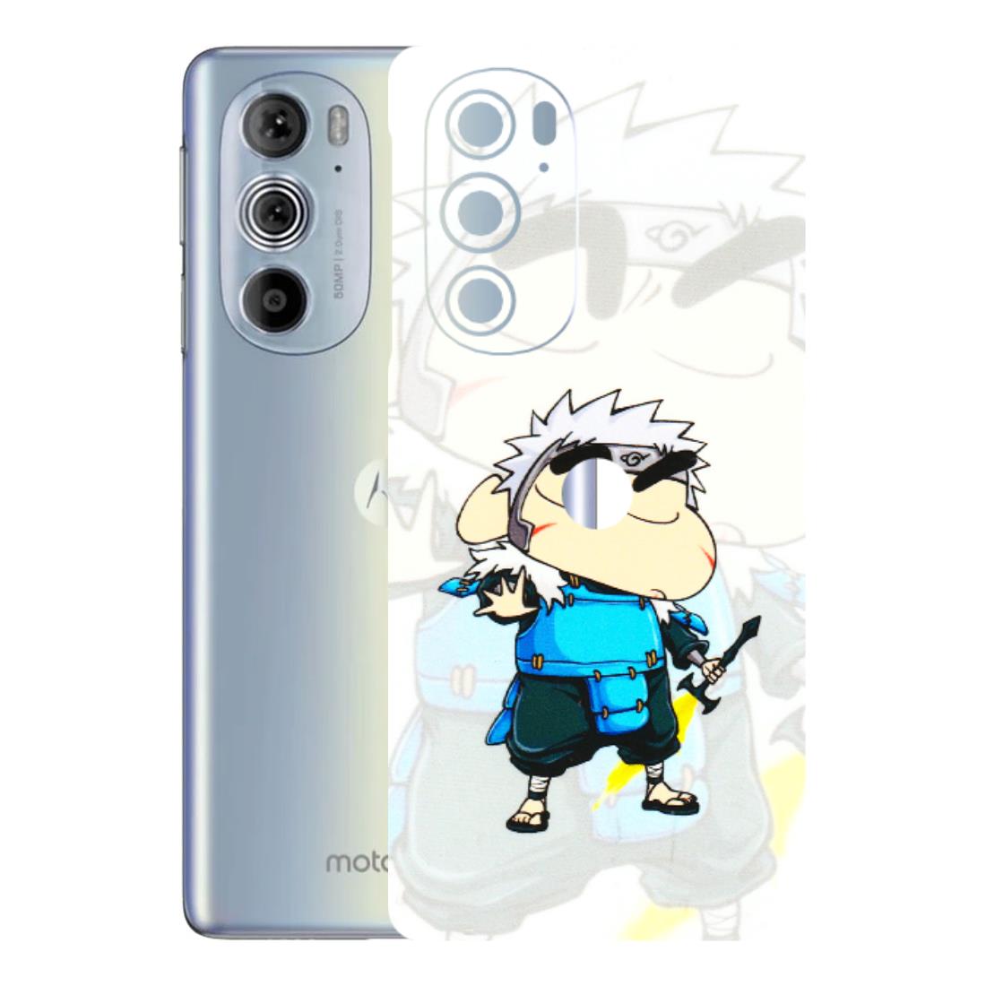 Motorola Phone Skins (All Models) - Angry Young Shinchan - 3D Embossed Finish (L-226) Motorola Moto Edge 30 Pro 5G