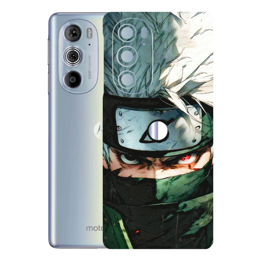 Motorola Phone Skins (All Models) - Kakashi Red Eye Focus - 3D Embossed Finish (L-227) Motorola Moto Edge 30 Pro 5G