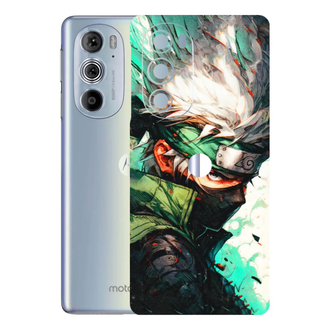 Motorola Phone Skins (All Models) - Kakashi Side Profile - 3D Embossed Finish (L-249) Motorola Moto Edge 30 Pro 5G