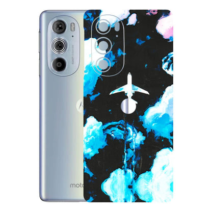 Motorola Phone Skins (All Models) - Travel In Airline - 3D Embossed Finish (L-264) Motorola Moto Edge 30 Pro 5G