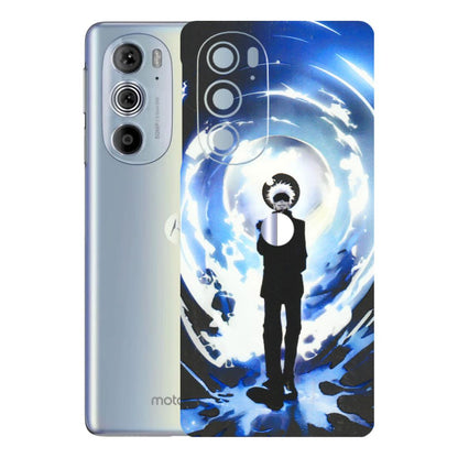 Motorola Phone Skins (All Models) - Jujustu Kaisen Anime Manga - 3D Embossed Finish (L-317) Motorola Moto Edge 30 Pro 5G