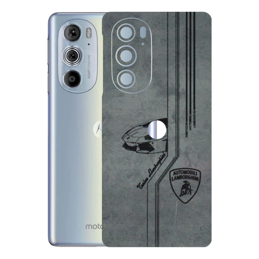 Motorola Phone Skins (All Models) - New Lamborgini Aventador - 3D Embossed Finish (L-321) Motorola Moto Edge 30 Pro 5G