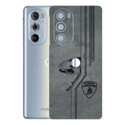 Motorola Phone Skins (All Models) - New Lamborgini Aventador - 3D Embossed Finish (L-321) Motorola Moto Edge 30 Pro 5G