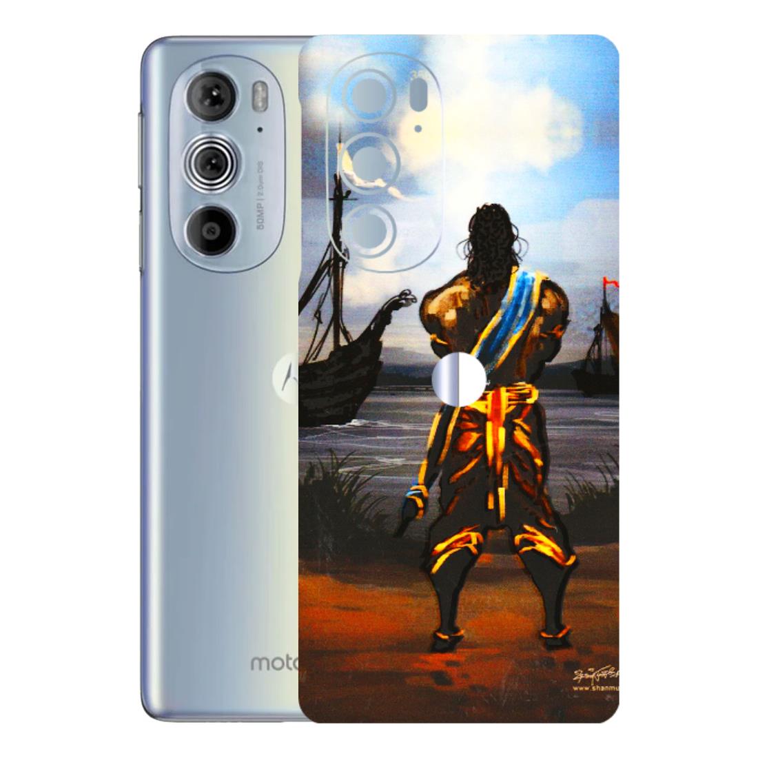 Motorola Phone Skins (All Models) - Heavenly God Figure - 3D Embossed Finish (L-34) Motorola Moto Edge 30 Pro 5G