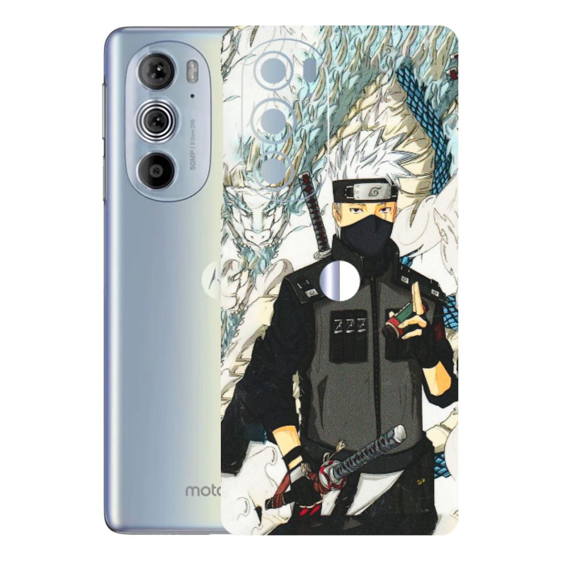 Motorola Phone Skins (All Models) - Kakashi Hatake Naruto Anime - 3D Embossed Finish (L-46) Motorola Moto Edge 30 Pro 5G