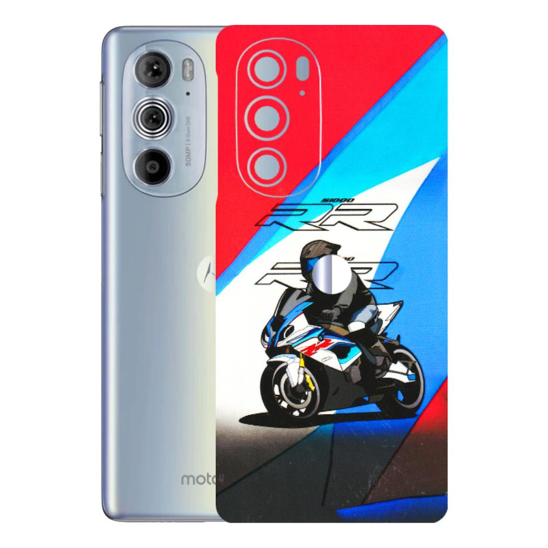 Motorola Phone Skins (All Models) - Bikers Love - 3D Embossed Finish (L-58) Motorola Moto Edge 30 Pro 5G