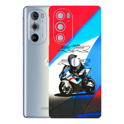 Motorola Phone Skins (All Models) - Bikers Love - 3D Embossed Finish (L-58) Motorola Moto Edge 30 Pro 5G