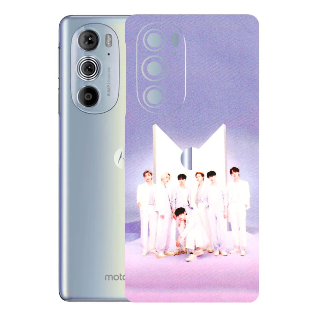 Motorola Phone Skins (All Models) - BTS - 3D Embossed Finish (L-94) Motorola Moto Edge 30 Pro 5G