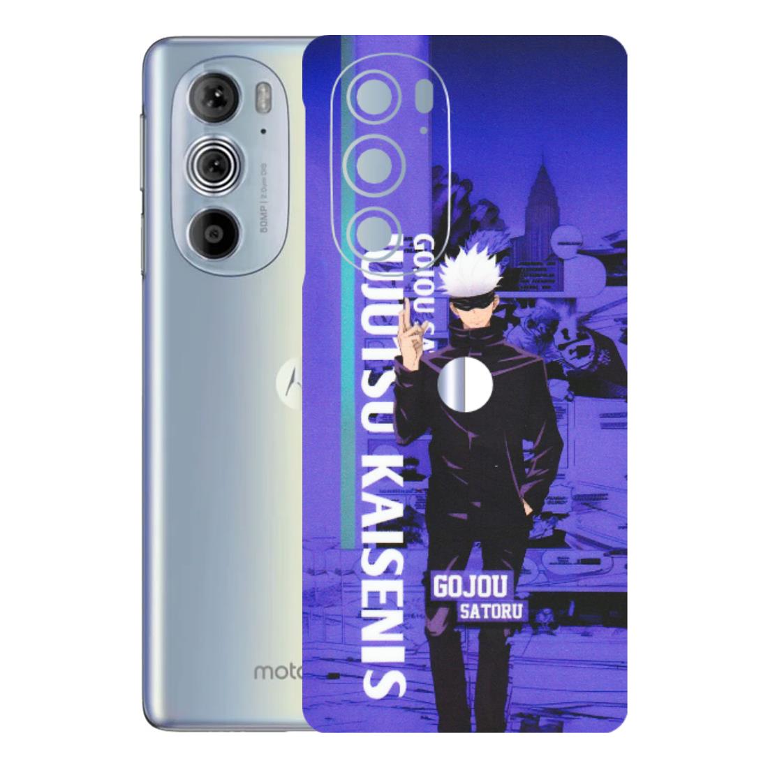 Motorola Phone Skins (All Models) - Jujutsu Kaisen Gojo - Matte Finish (M-05) Motorola Moto Edge 30 Pro 5G
