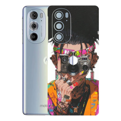 Motorola Phone Skins (All Models) - Camera Lover Girl - Matte Finish (M-09) Motorola Moto Edge 30 Pro 5G