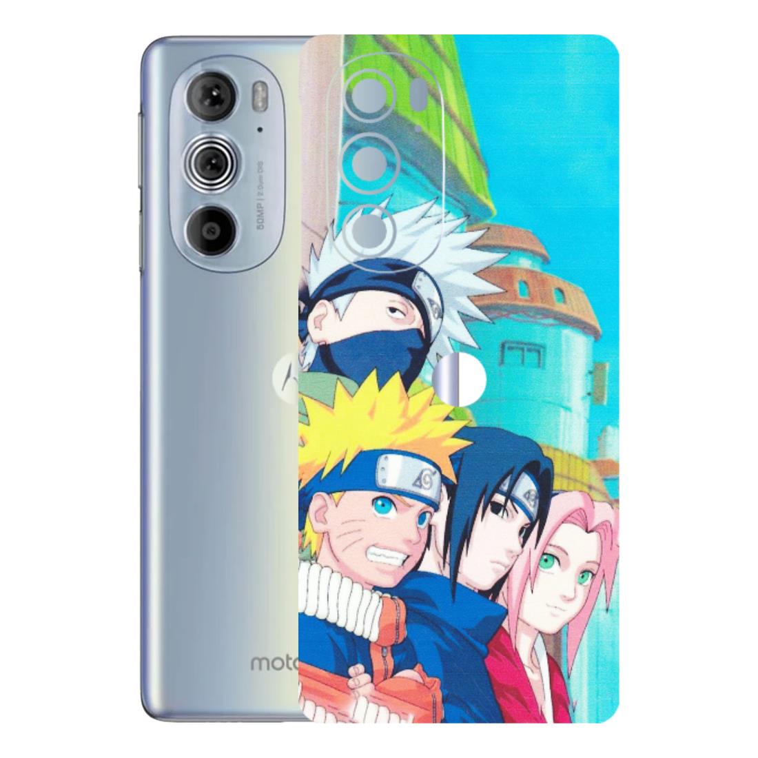 Motorola Phone Skins (All Models) - Team Minato And Kakashi - Matte Finish (M-101) Motorola Moto Edge 30 Pro 5G