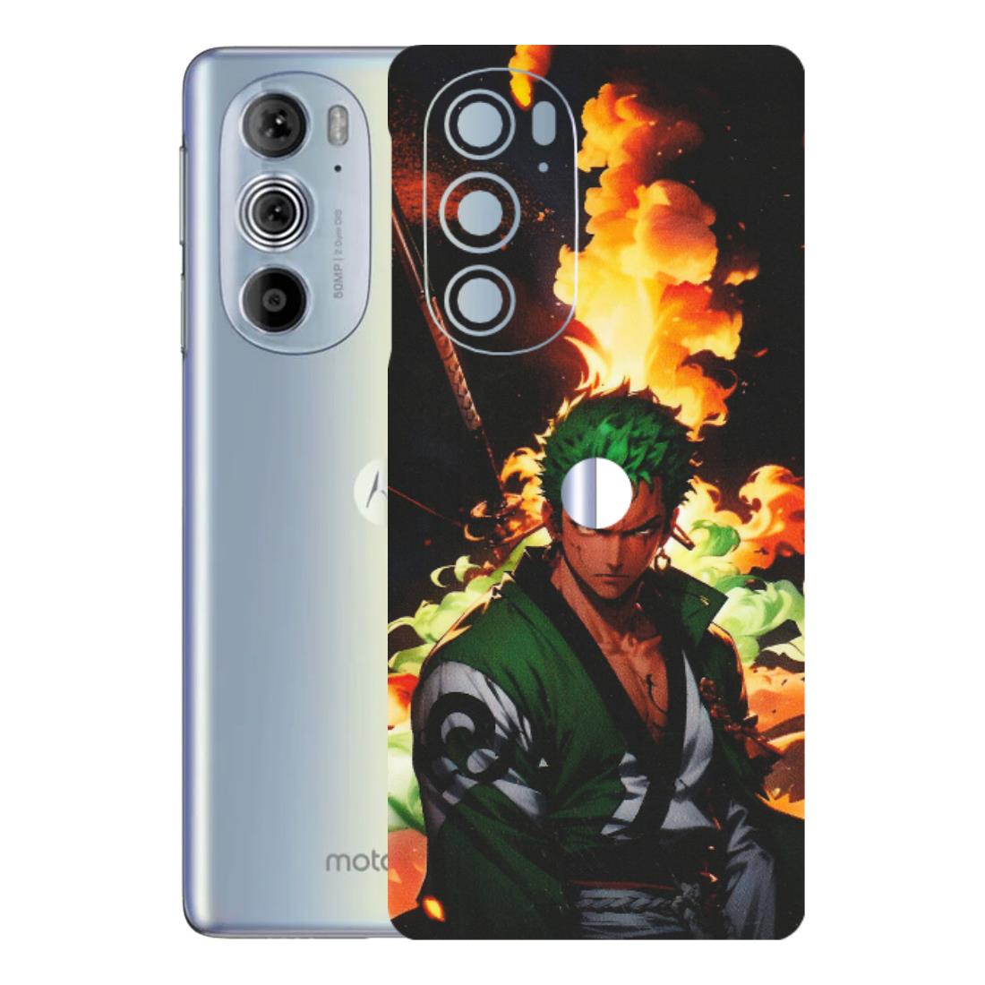 Motorola Phone Skins (All Models) - Roronoa Zoro - Matte Finish (M-102) Motorola Moto Edge 30 Pro 5G