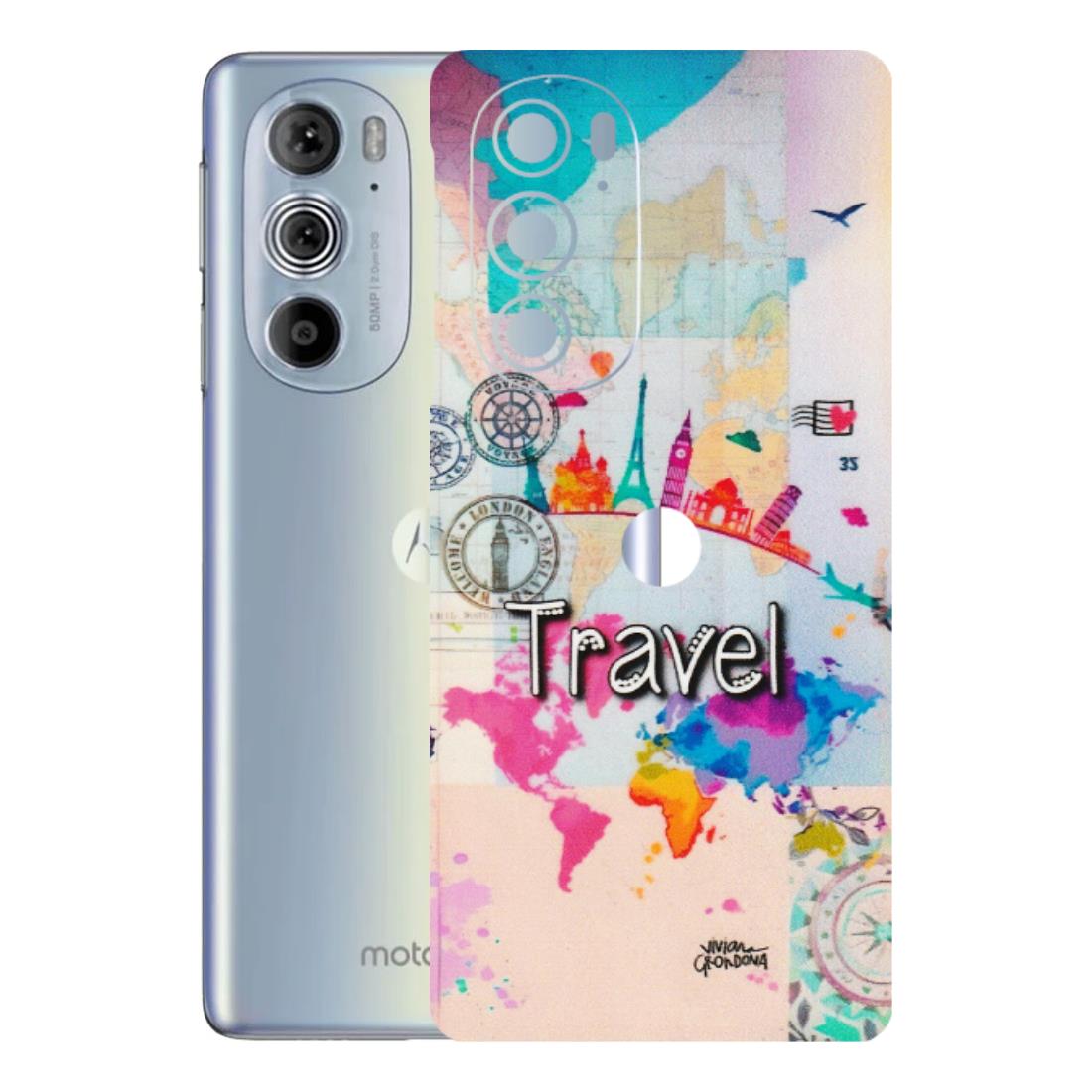 Motorola Phone Skins (All Models) - Travel The Wonders - Matte Finish (M-108) Motorola Moto Edge 30 Pro 5G
