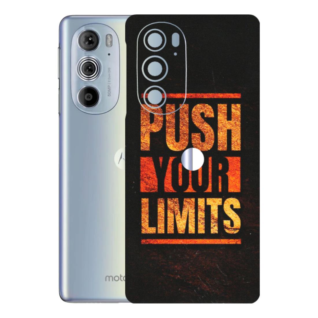 Motorola Phone Skins (All Models) - Push Your Limits - Matte Finish (M-118) Motorola Moto Edge 30 Pro 5G
