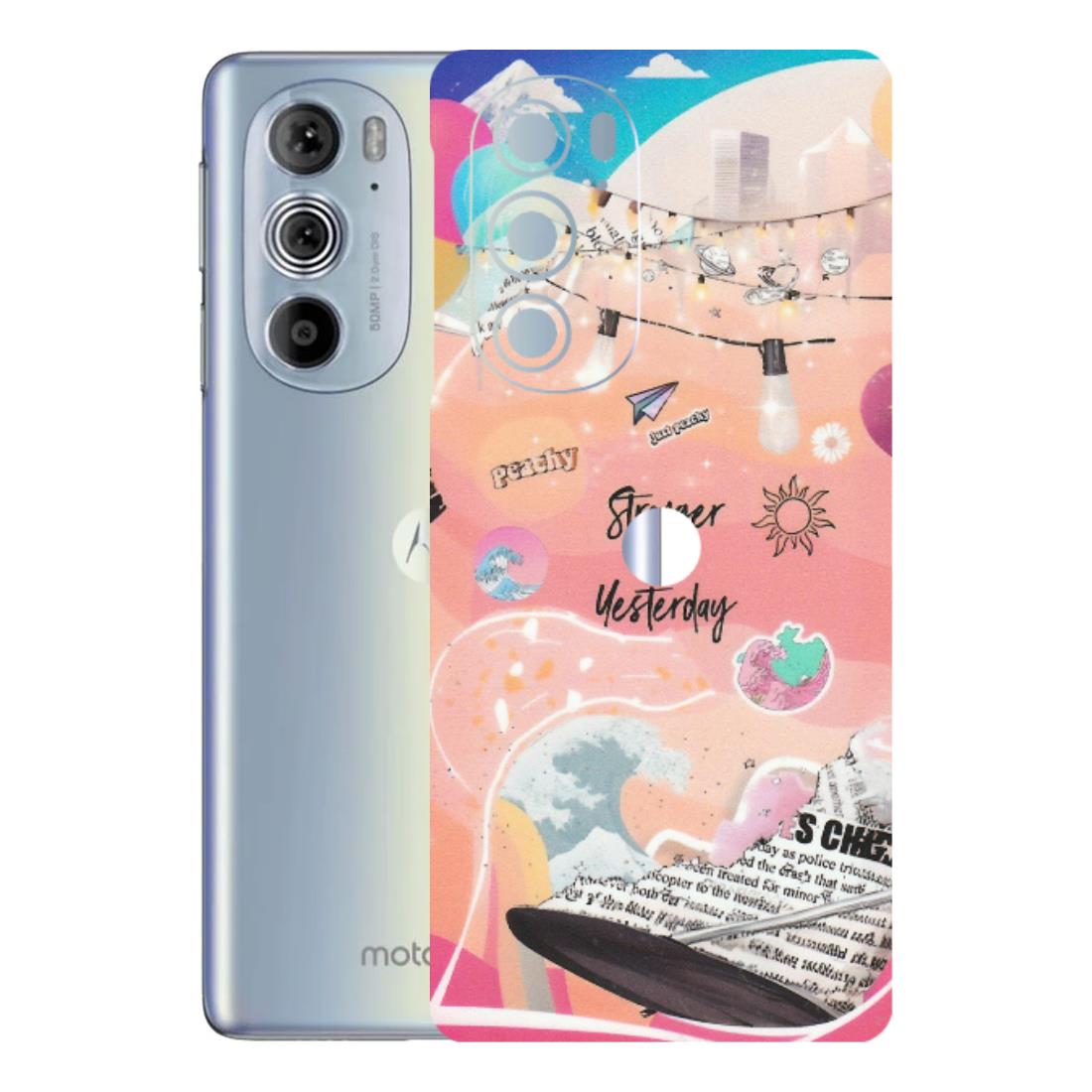 Motorola Phone Skins (All Models) - Stronger Then Yesterday - Matte Finish (M-128) Motorola Moto Edge 30 Pro 5G