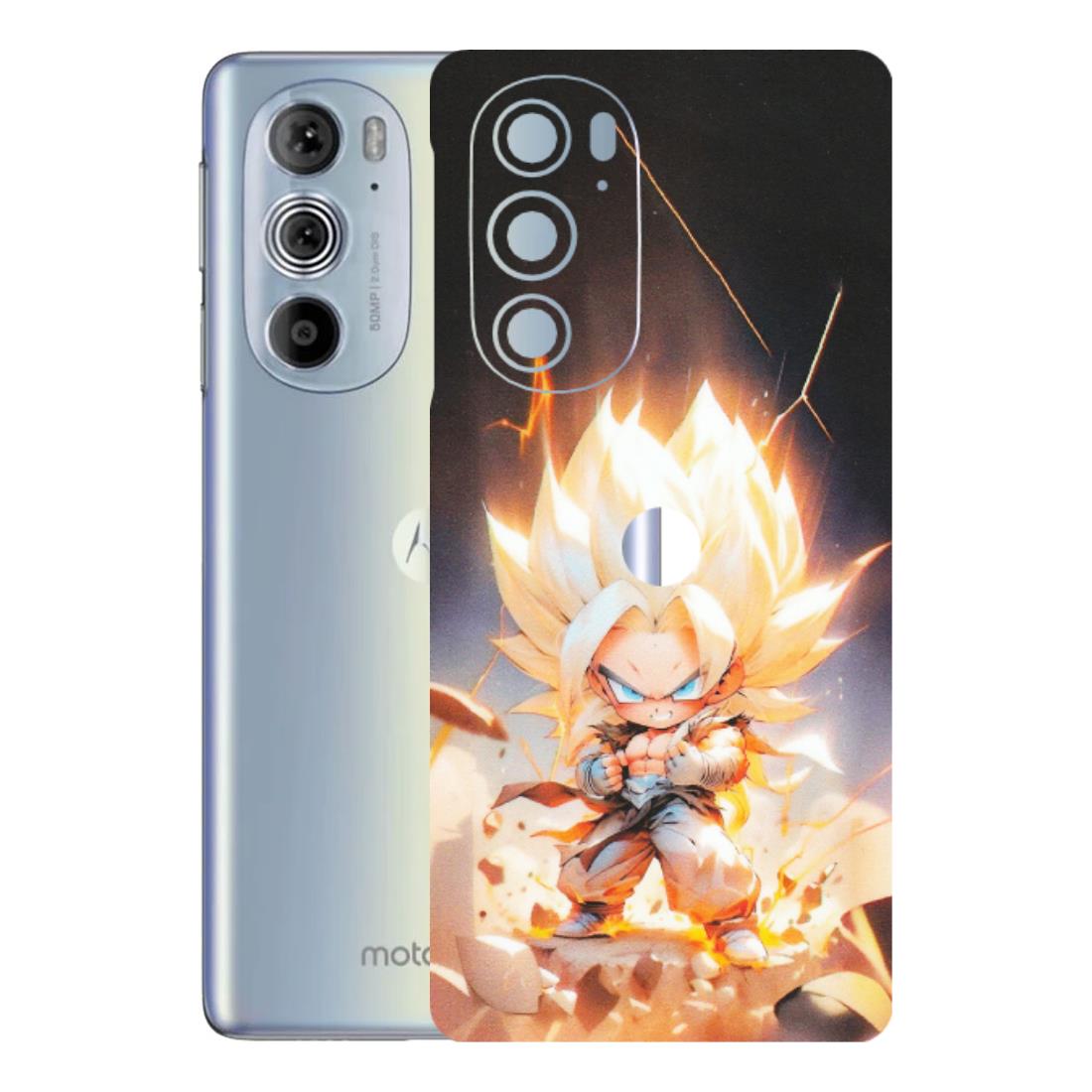 Motorola Phone Skins (All Models) - Goku Dragon Cute Anime - Matte Finish (M-131) Motorola Moto Edge 30 Pro 5G