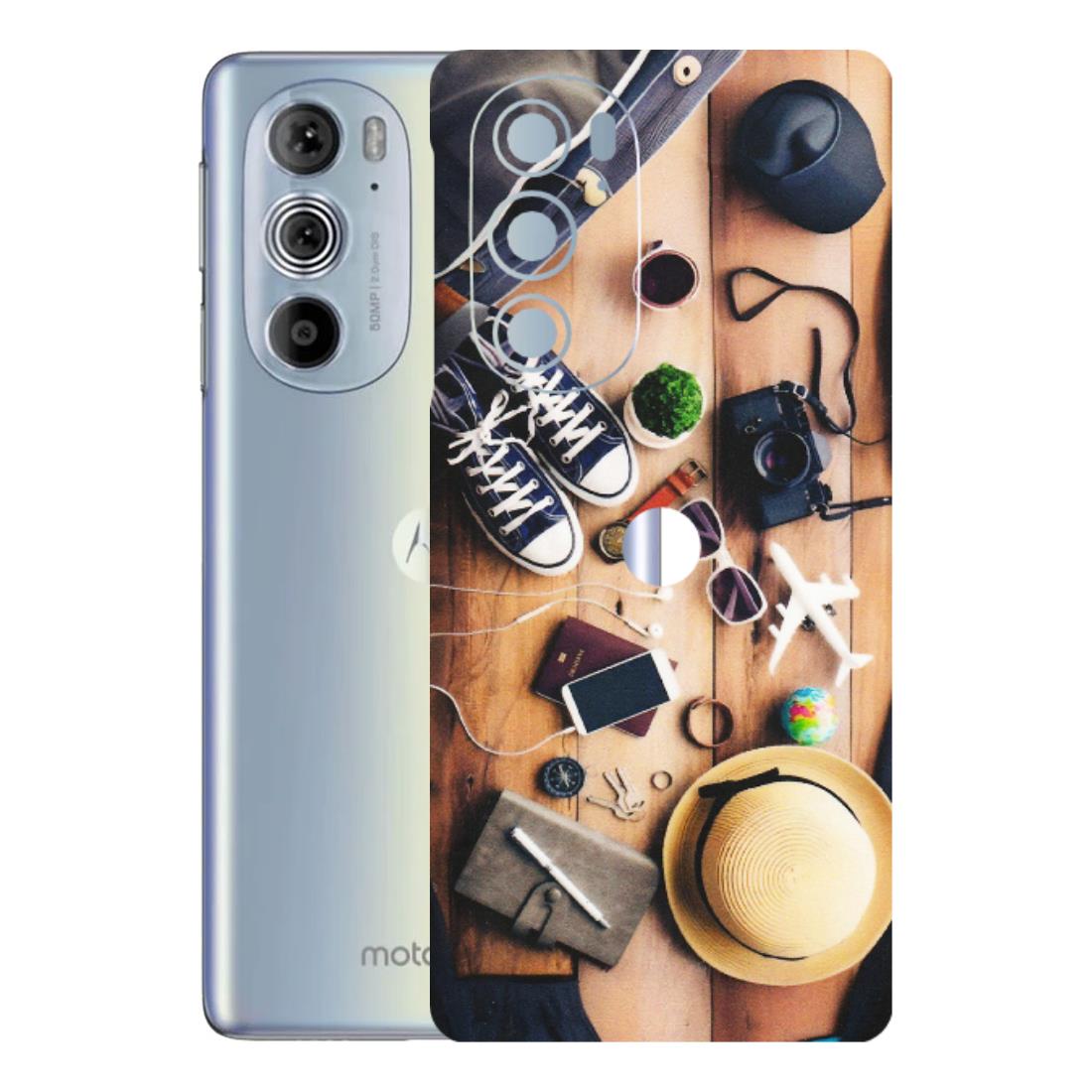 Motorola Phone Skins (All Models) - Travel Wanderlust - Matte Finish (M-133) Motorola Moto Edge 30 Pro 5G