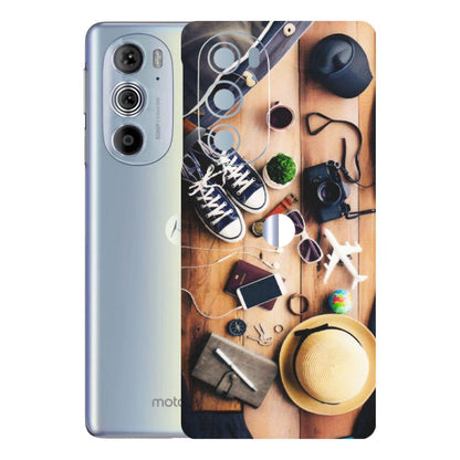 Motorola Phone Skins (All Models) - Travel Wanderlust - Matte Finish (M-133) Motorola Moto Edge 30 Pro 5G