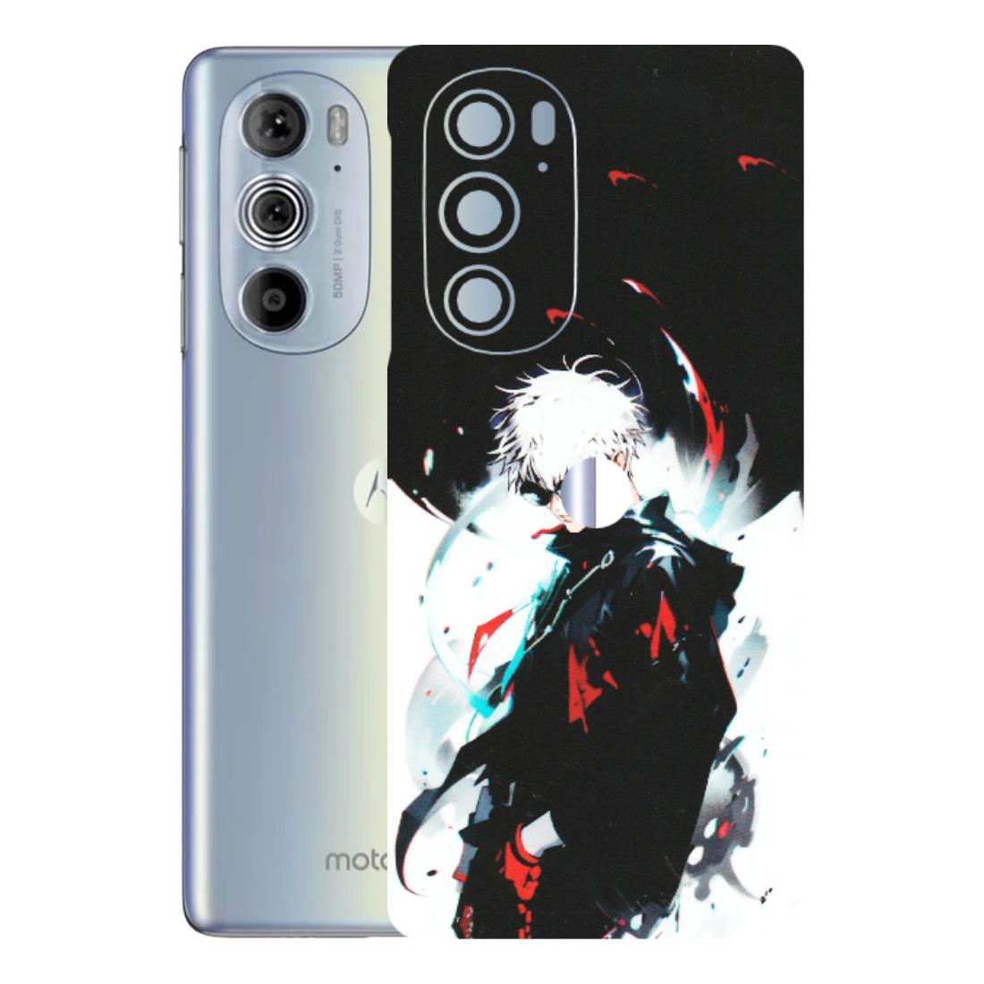 Motorola Phone Skins (All Models) - Gojo Powerful Charater Kaisen Anime - Matte Finish (M-144) Motorola Moto Edge 30 Pro 5G