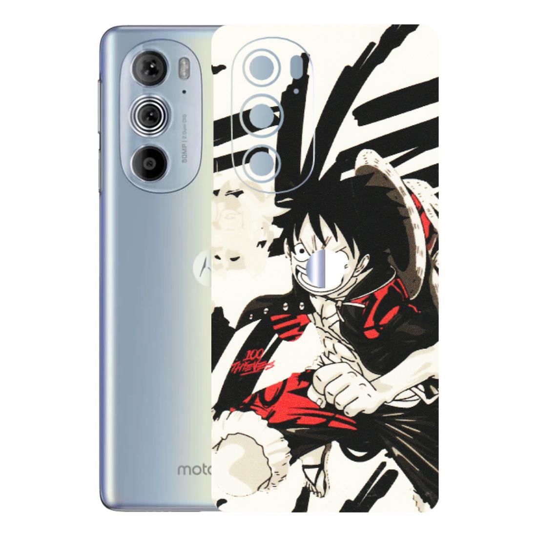Motorola Phone Skins (All Models) - Monkey D.Luffy Manga Anime - Matte Finish (M-145) Motorola Moto Edge 30 Pro 5G