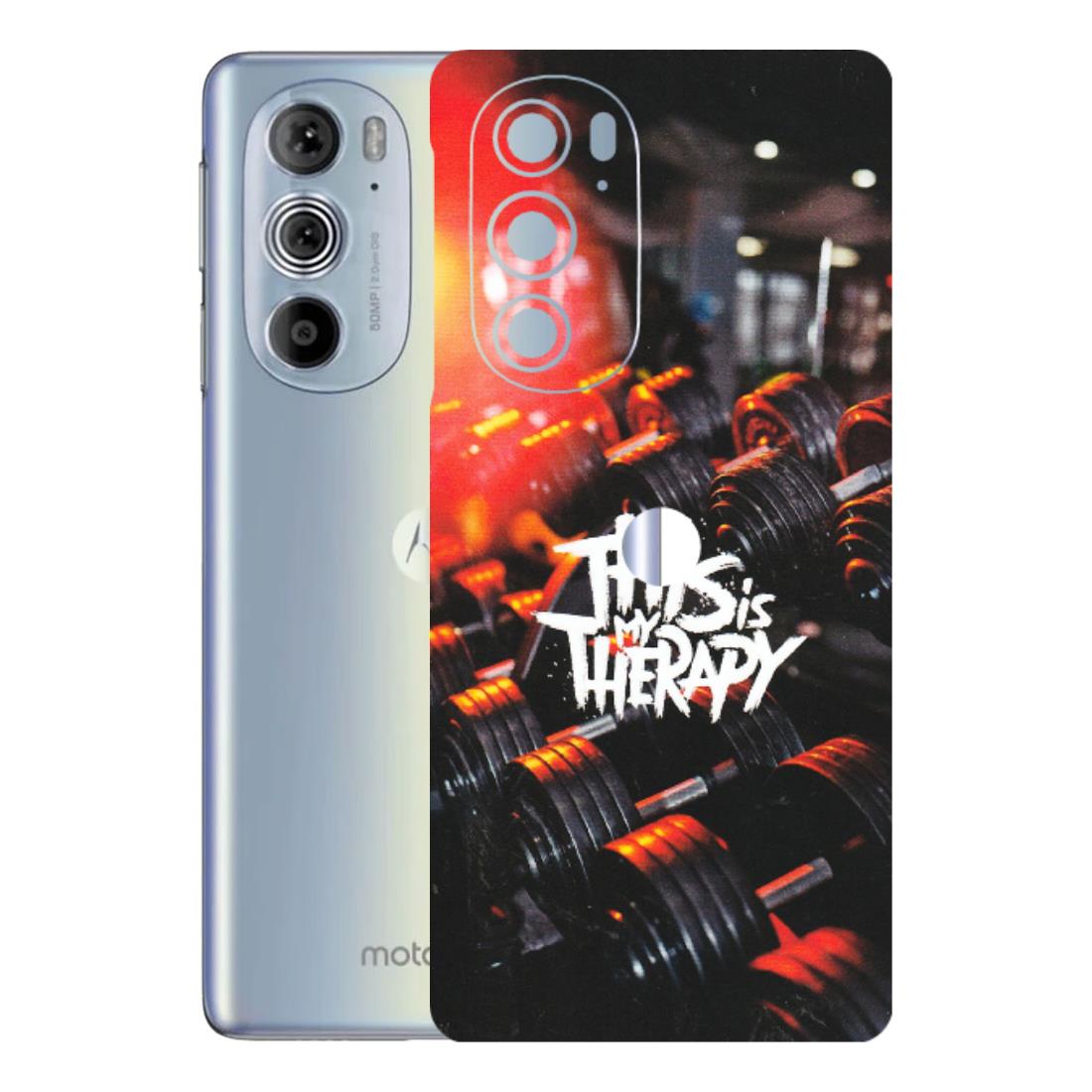 Motorola Phone Skins (All Models) - GYM Lover Therapy - Matte Finish (M-160) Motorola Moto Edge 30 Pro 5G