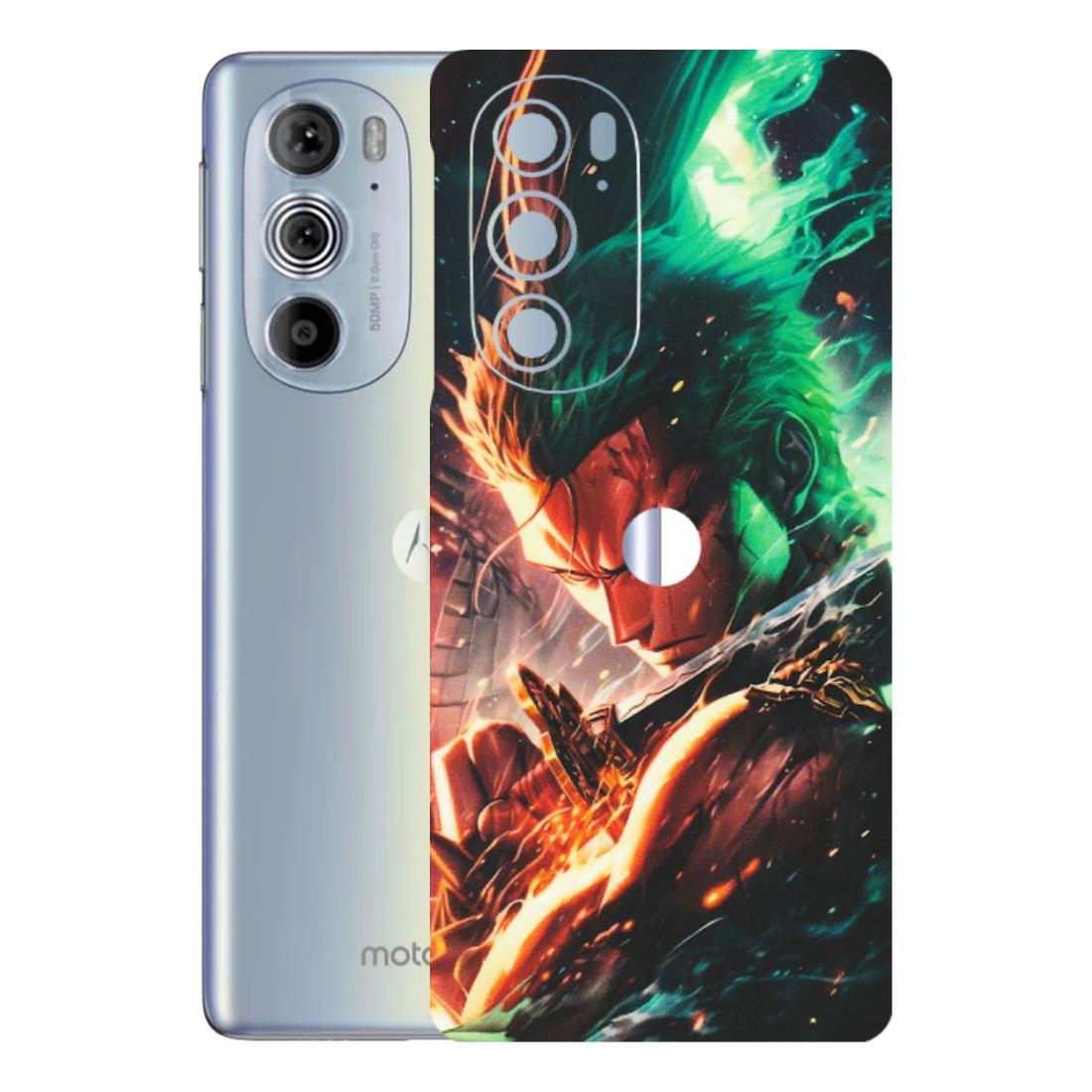 Motorola Phone Skins (All Models) - Anime Gojo Sword - Matte Finish (M-32) Motorola Moto Edge 30 Pro 5G