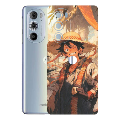 Motorola Phone Skins (All Models) - Anime Character Smile - Matte Finish (M-33) Motorola Moto Edge 30 Pro 5G