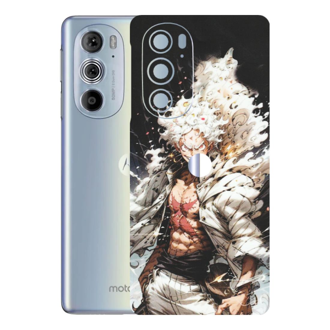 Motorola Phone Skins (All Models) - Anime Angry Classy Character - Matte Finish (M-34) Motorola Moto Edge 30 Pro 5G