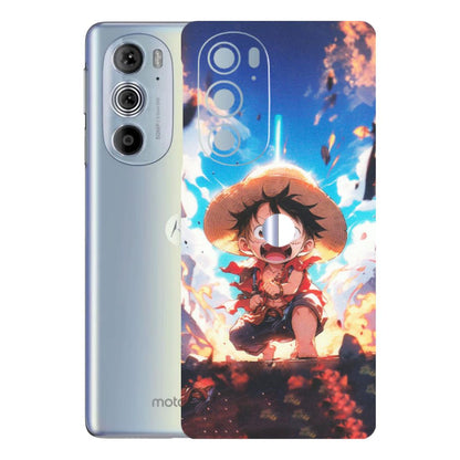 Motorola Phone Skins (All Models) - Toon One Piece Cute Character - Matte Finish (M-35) Motorola Moto Edge 30 Pro 5G