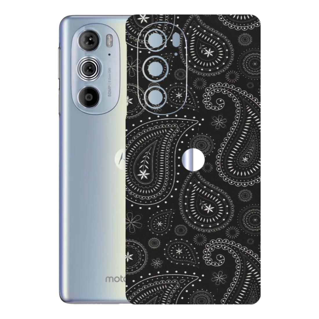 Motorola Phone Skins (All Models) - Black Sober Kerry - Matte Finish (M-37) Motorola Moto Edge 30 Pro 5G