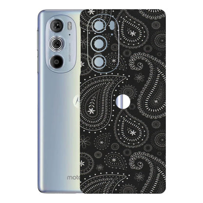Motorola Phone Skins (All Models) - Black Sober Kerry - Matte Finish (M-37) Motorola Moto Edge 30 Pro 5G