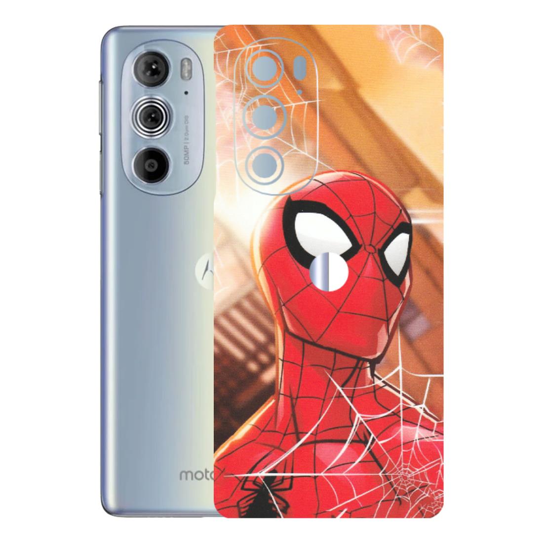 Motorola Phone Skins (All Models) - Spiderman Face New - Matte Finish (M-41) Motorola Moto Edge 30 Pro 5G