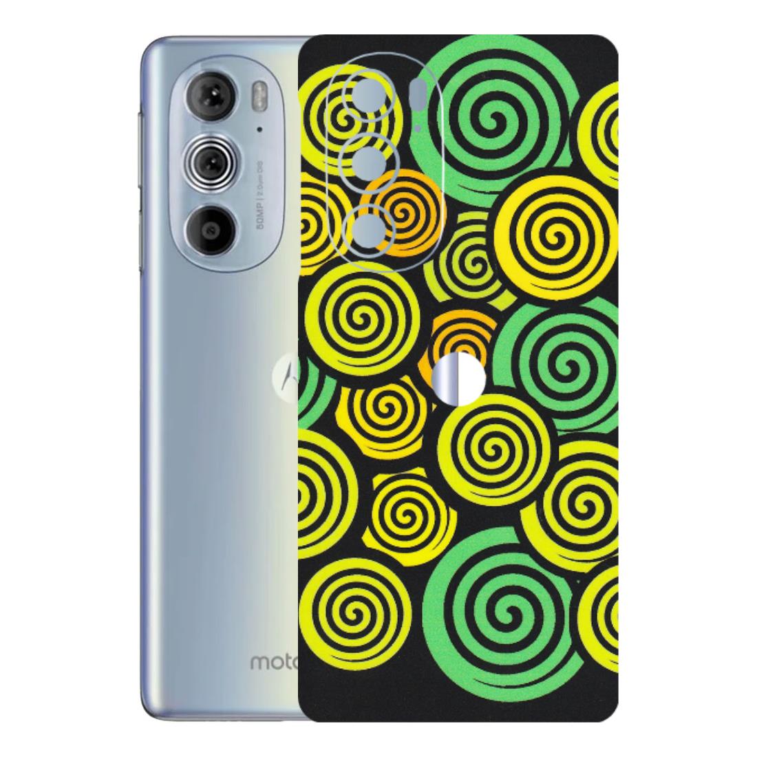 Motorola Phone Skins (All Models) - Crazy Spiral - Matte Finish (M-91) Motorola Moto Edge 30 Pro 5G
