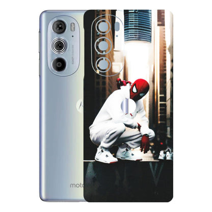 Motorola Phone Skins (All Models) - Sportsman Spider Man - Matte Finish (M-94) Motorola Moto Edge 30 Pro 5G