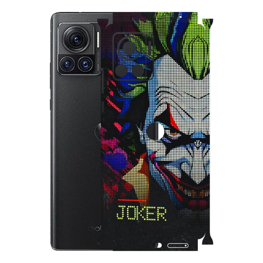 Motorola Phone Skins (All Models) - Joker Dot Matrix - 3D Embossed Finish (L-08) Motorola Moto Edge 30 Ultra (5G)