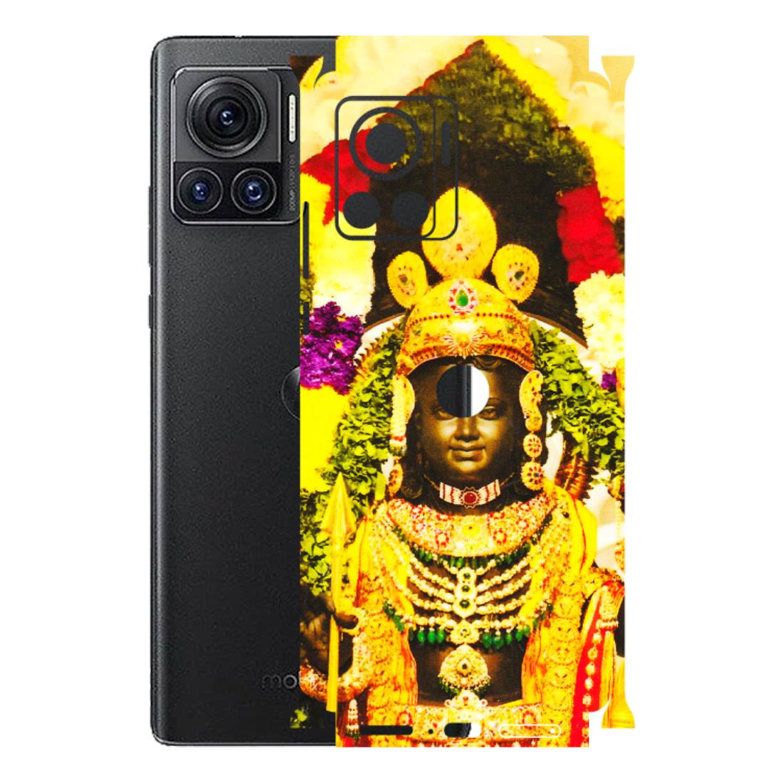 Motorola Phone Skins (All Models) - Ram Lalla Ayodhya - 3D Embossed Finish (L-103) Motorola Moto Edge 30 Ultra (5G)