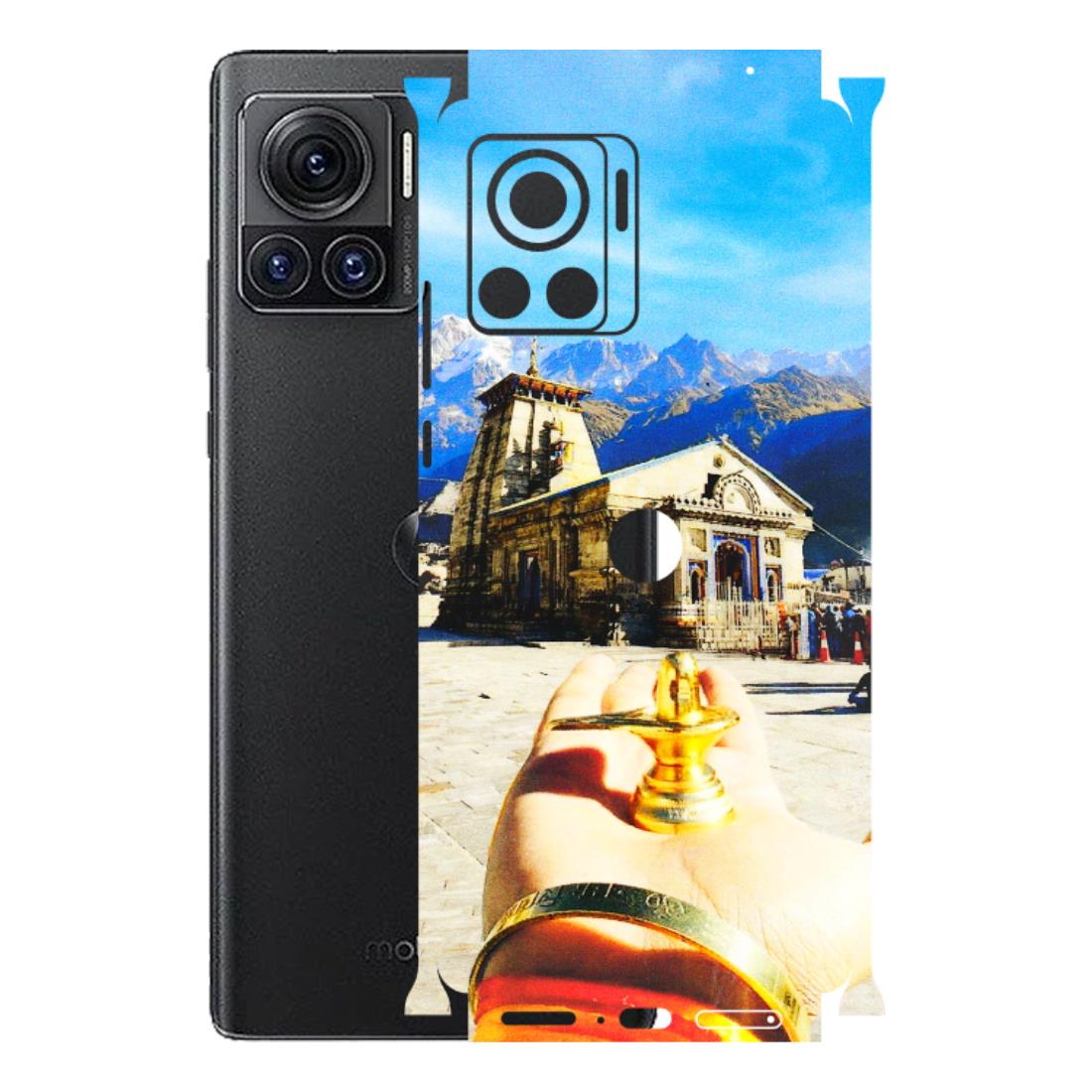 Motorola Phone Skins (All Models) - Beauty of Kedarnath - 3D Embossed Finish (L-108) Motorola Moto Edge 30 Ultra (5G)