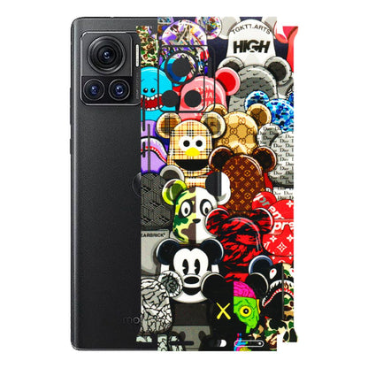 Motorola Phone Skins (All Models) - More Mickey Mouses - 3D Embossed Finish (L-118) Motorola Moto Edge 30 Ultra (5G)