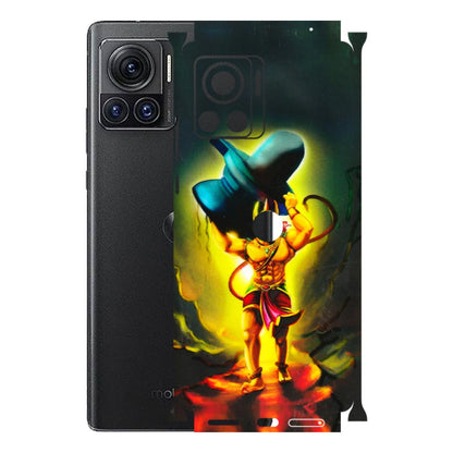 Motorola Phone Skins (All Models) - Hanuman Ji - 3D Embossed Finish (L-128) Motorola Moto Edge 30 Ultra (5G)