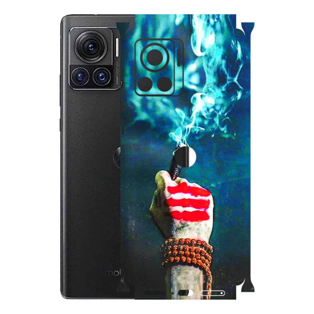 Motorola Phone Skins (All Models) - Mahadev Bhakt - 3D Embossed Finish (L-146) Motorola Moto Edge 30 Ultra (5G)