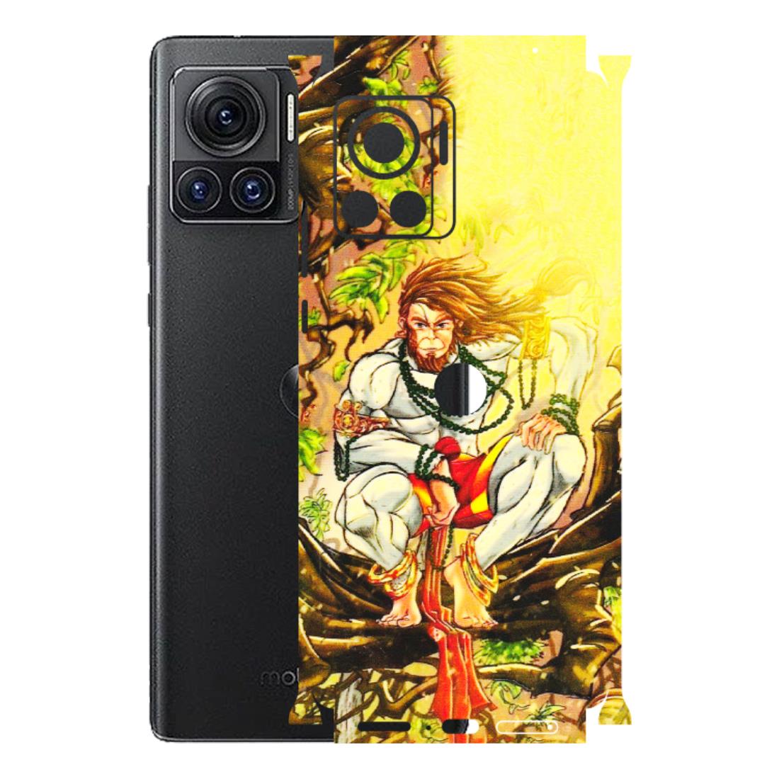 Motorola Phone Skins (All Models) - Lord Hanuman - 3D Embossed Finish (L-152) Motorola Moto Edge 30 Ultra (5G)