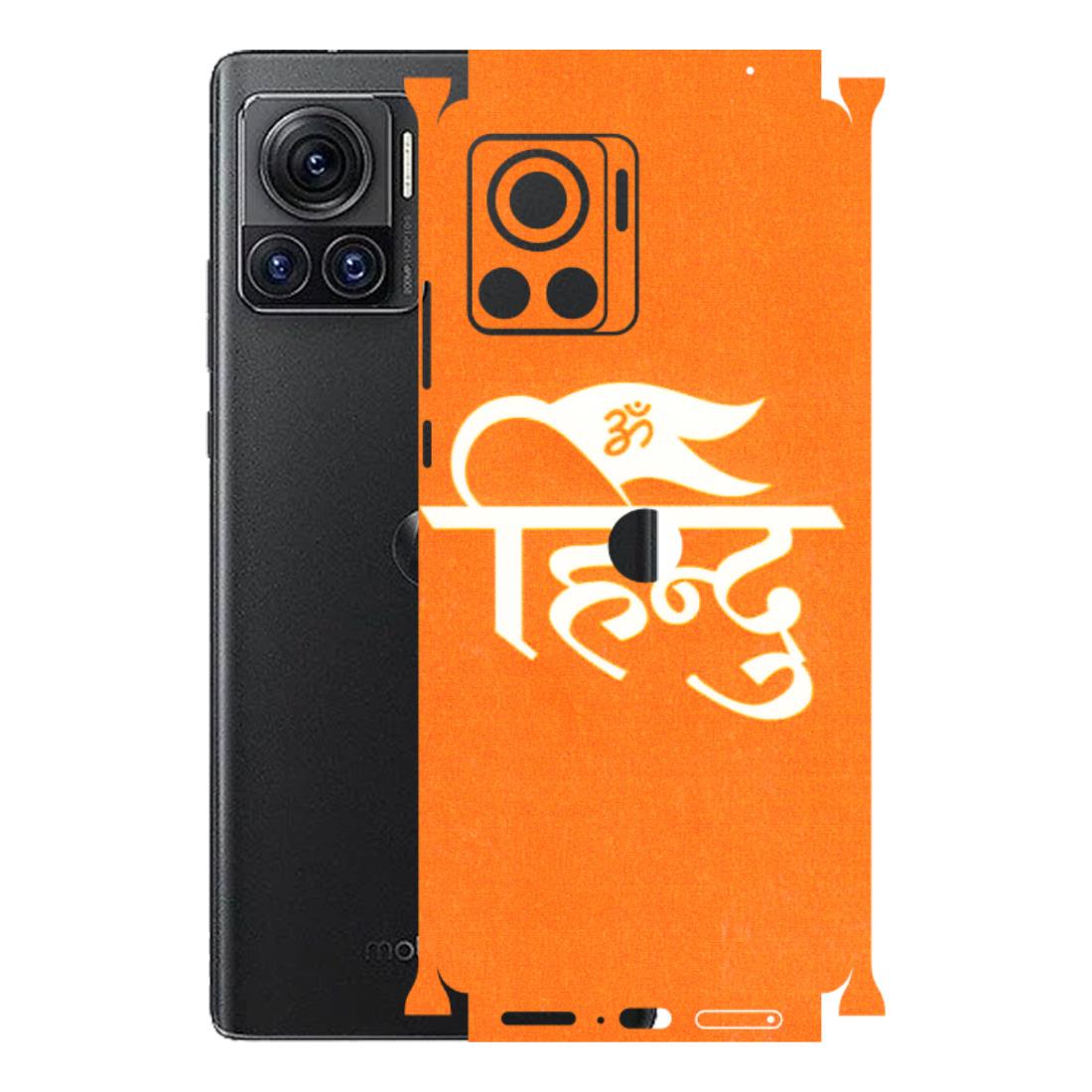 Motorola Phone Skins (All Models) - Hindu Kesari - 3D Embossed Finish (L-154) Motorola Moto Edge 30 Ultra (5G)