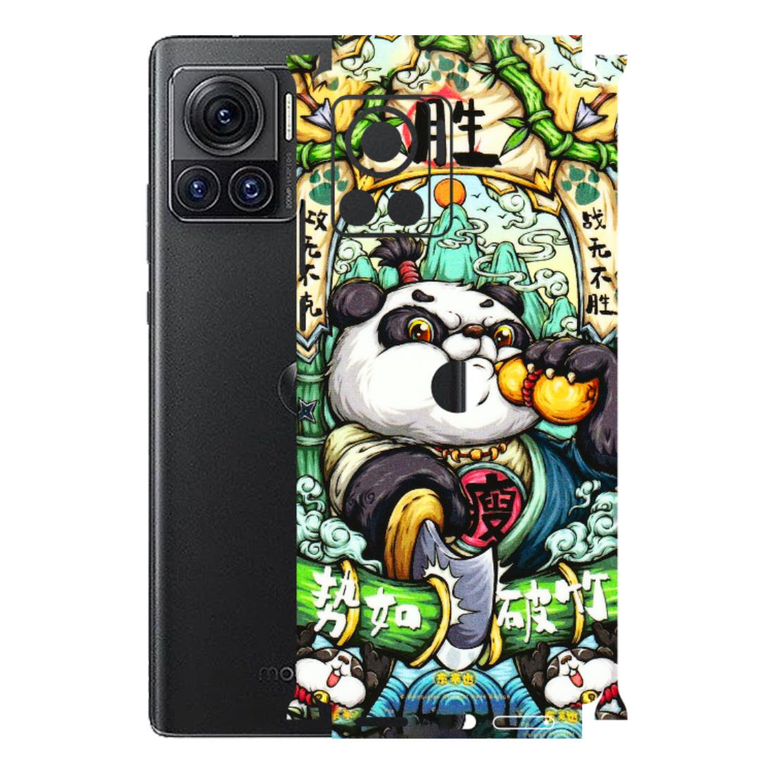 Motorola Phone Skins (All Models) - Royal Rich Panda - 3D Embossed Finish (L-170) Motorola Moto Edge 30 Ultra (5G)
